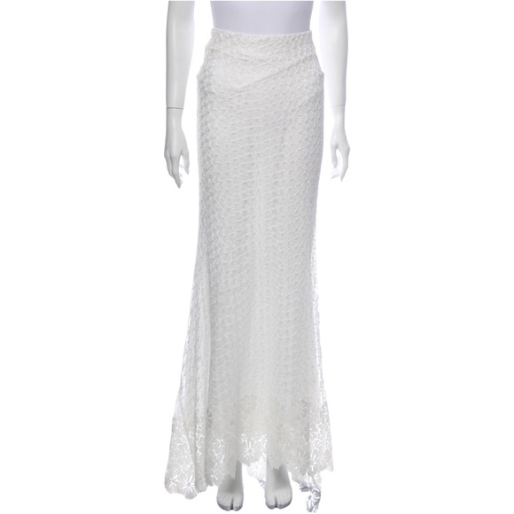 NWT! ALICE + OLIVIA Long Maxi Mermaid Skirt Sz 2 - Picture 3 of 7